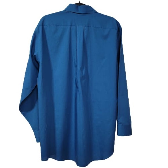 Great condition STAFFORD casual Button Down long Sleeve fit size 17 34-35 - Picture 3 of 5